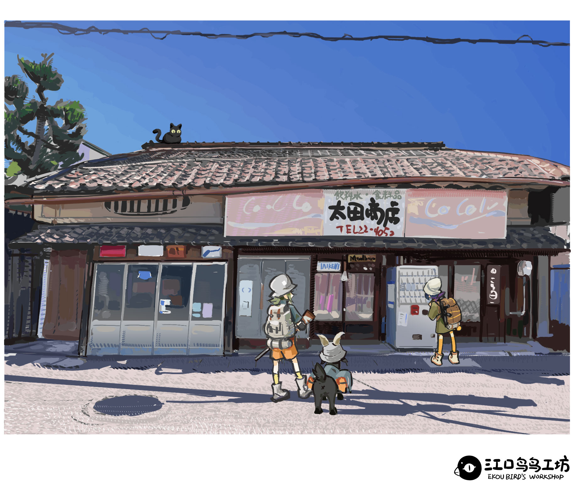 乡下小店场景作品缩略图
